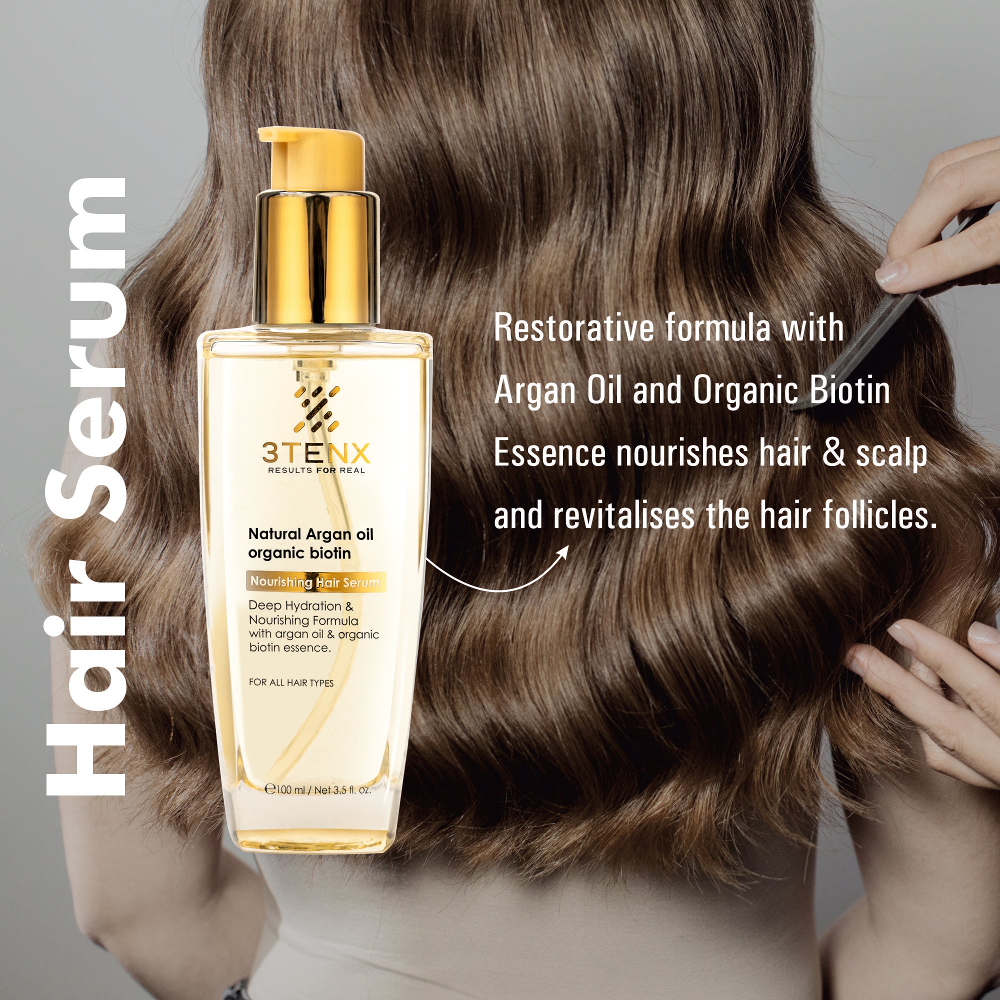 3TenX Nourishing Hair Serum (100ML)