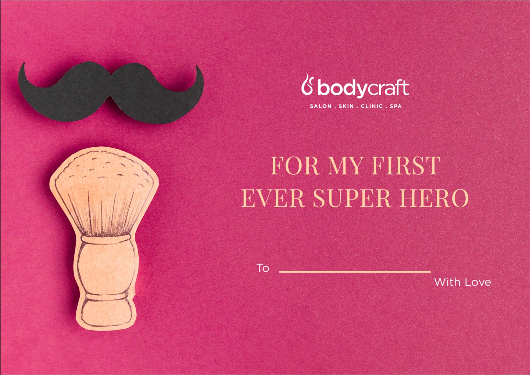 For Your First Ever Superhero