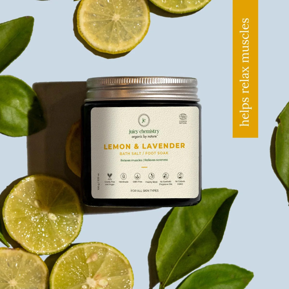 Juicy Chemistry Lemon & Lavender Bath Soak