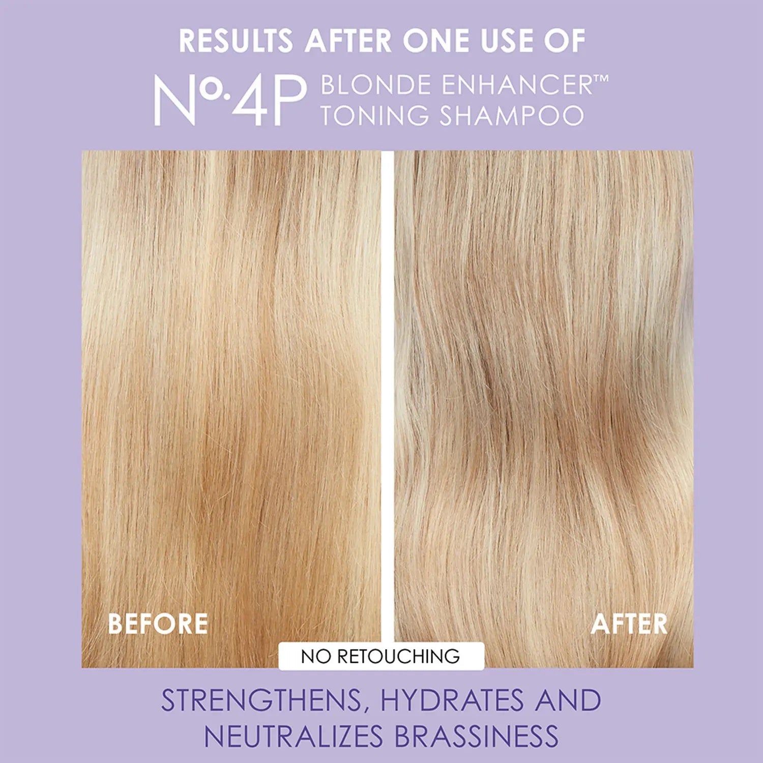 Olaplex No.4P BLONDE ENHANCER™ TONING SHAMPOO