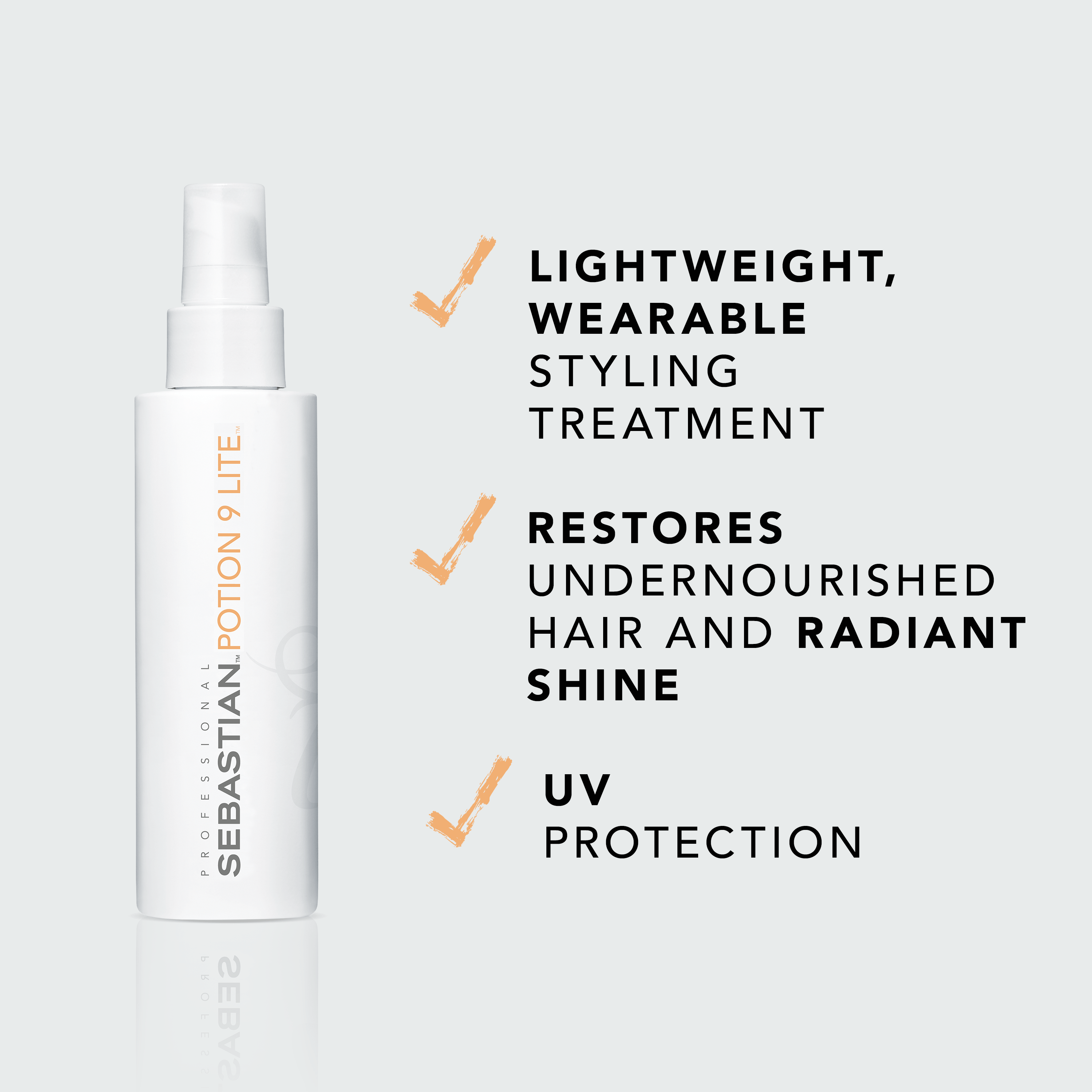 Sebastian Professional Potion 9 Lite Spray For Flexibility And Radiant Shine