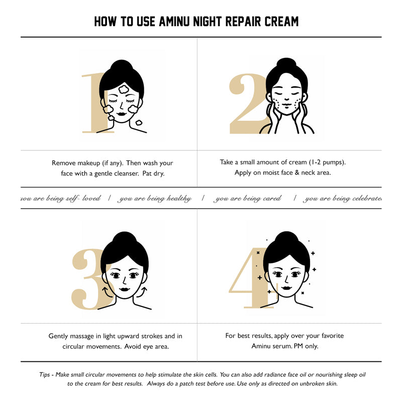 Aminu Night Repair Cream