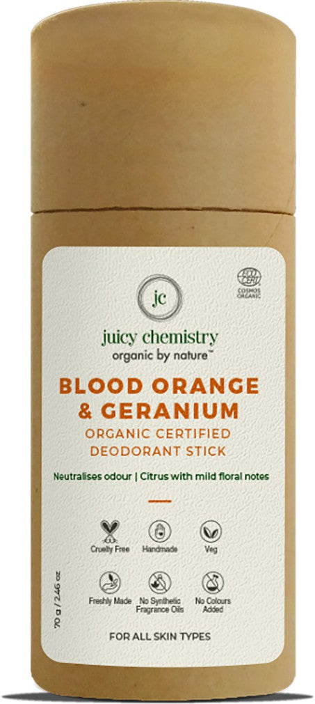 Juicy Chemistry Blood Orange and Geranium Deodorant