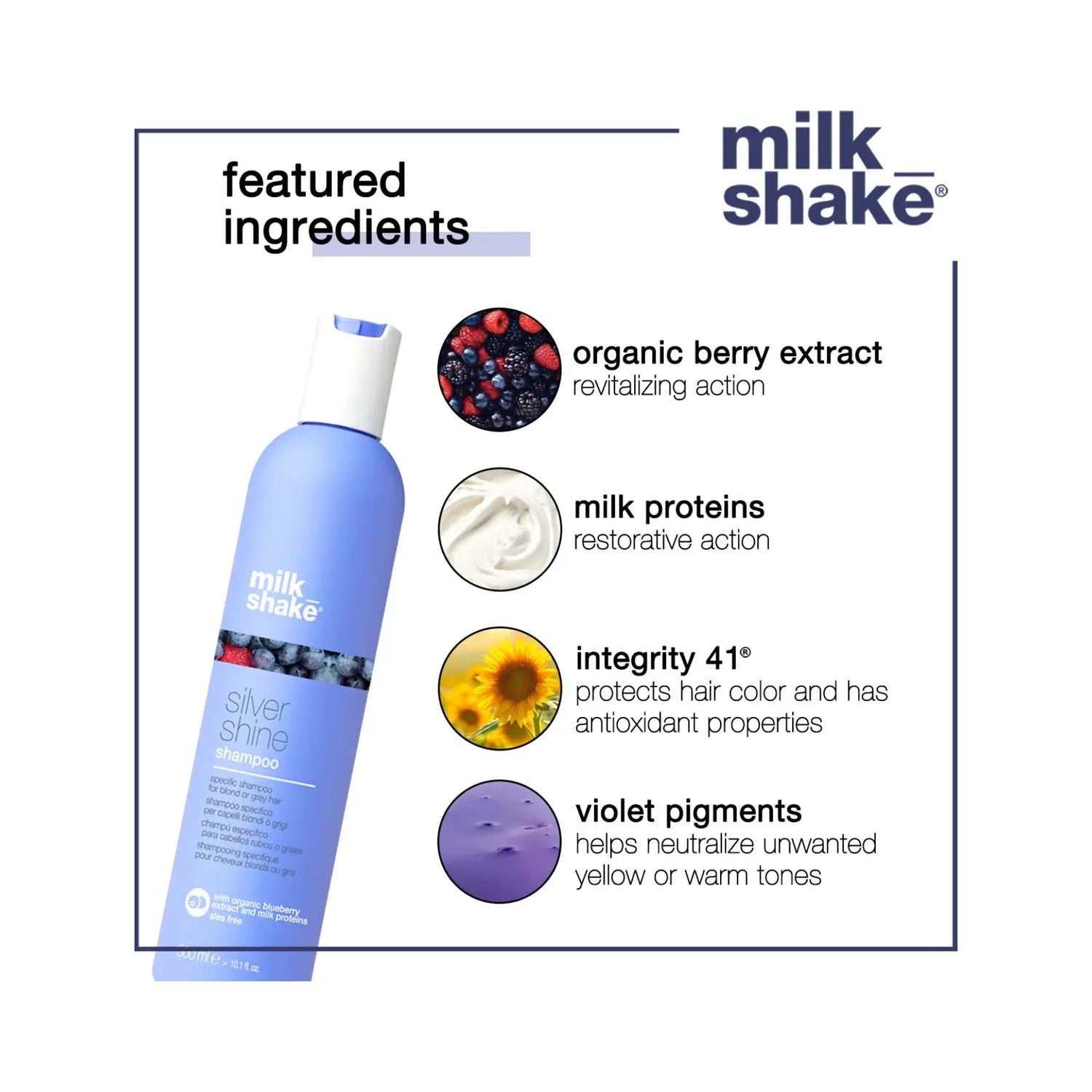 Milk Shake® Silver Shine Shampoo
