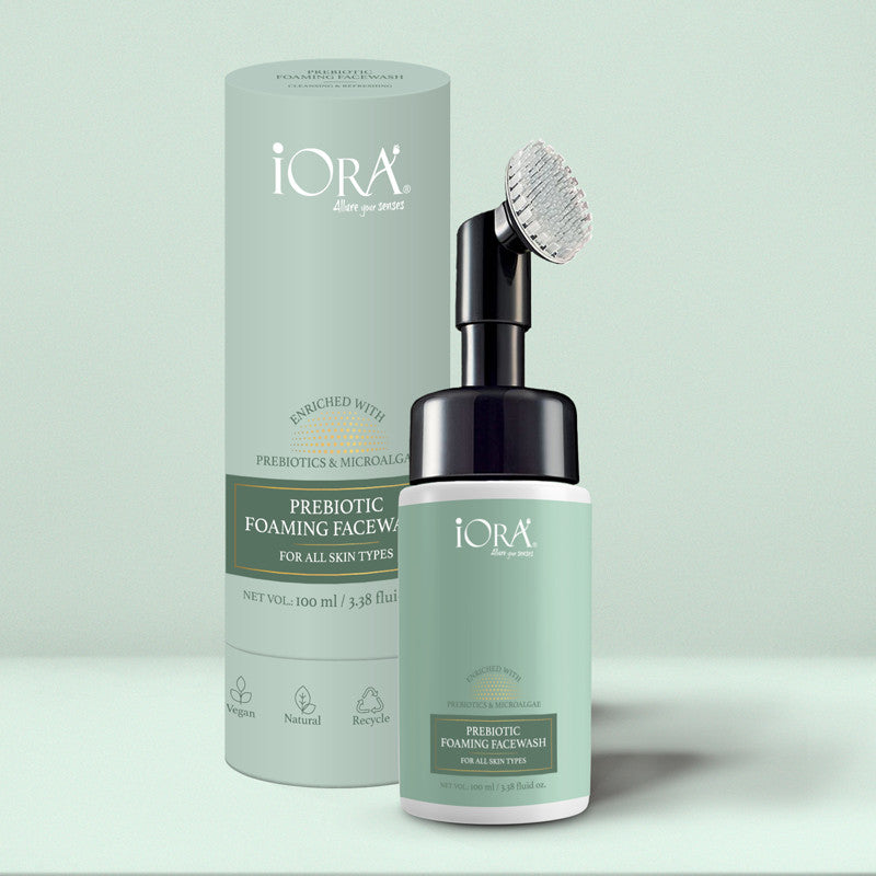 iORA Prebiotic Foaming Face Wash