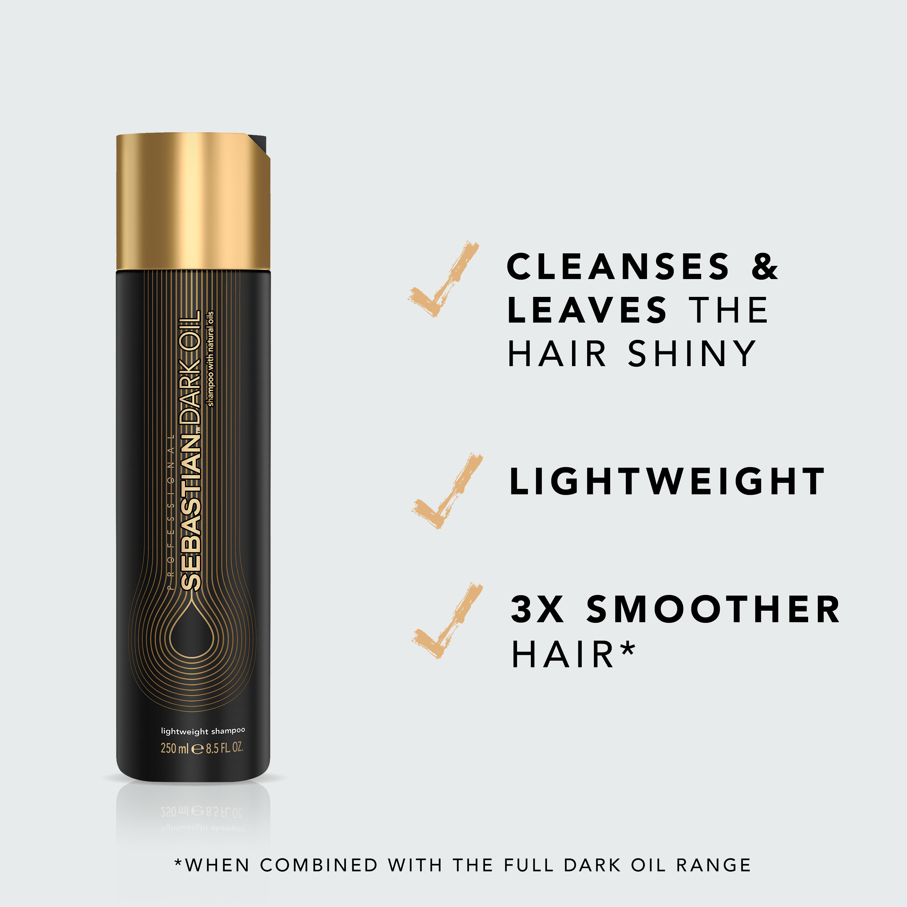 Sebastian Professional Dark Oil Lightweight Shampoo